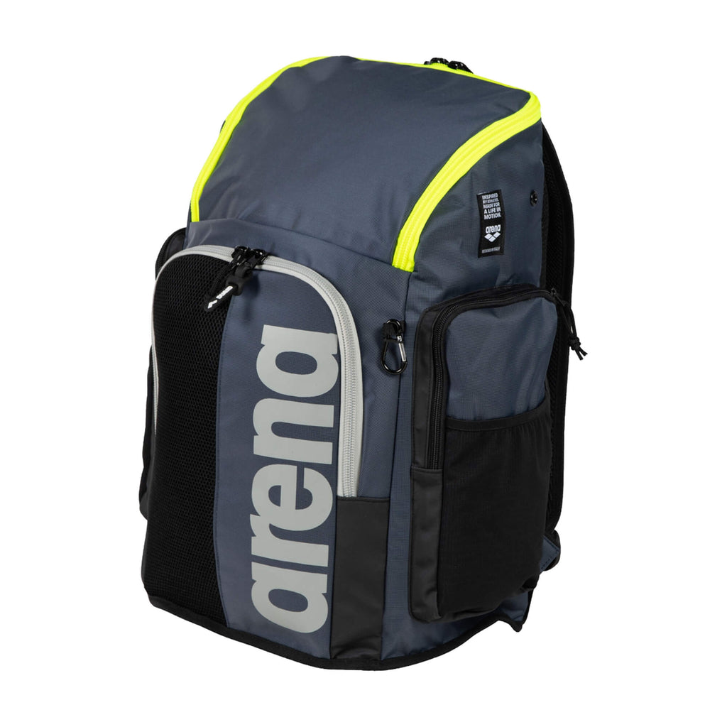 Arena Spikey 111 Backpack Dark Navy Neon Yellow