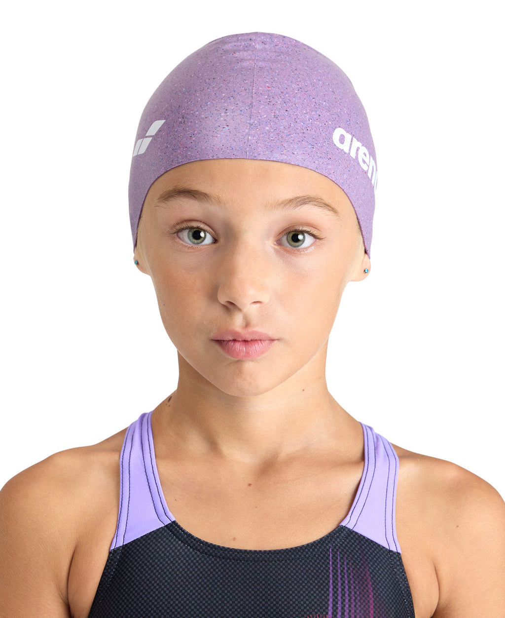 Arena Junior Classic Silcone Cap Pink Multi
