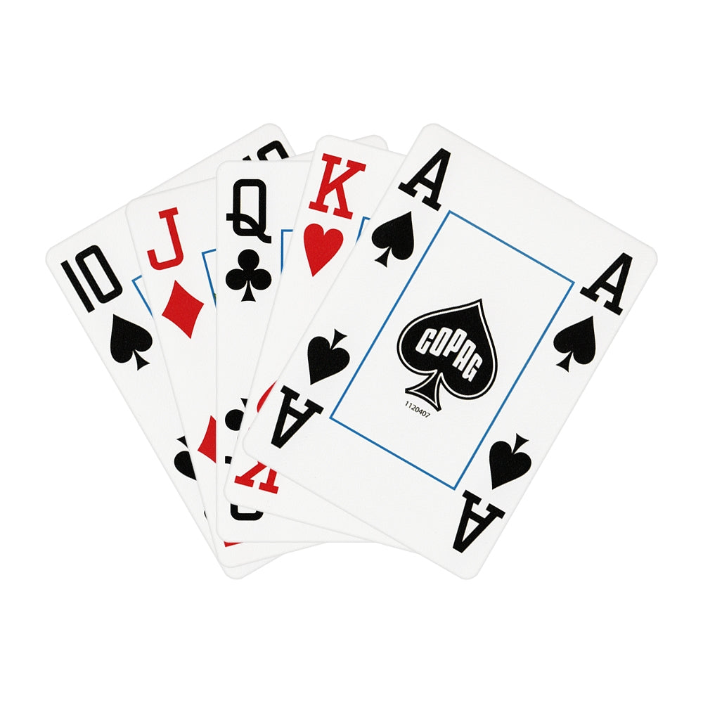 Copag - Red 4 Corner Jumbo Index Plastic Playing Cards