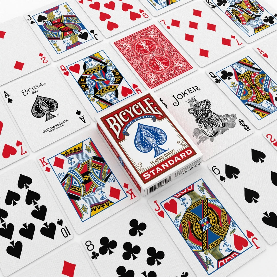 Bicycle Standard Red Playing Cards