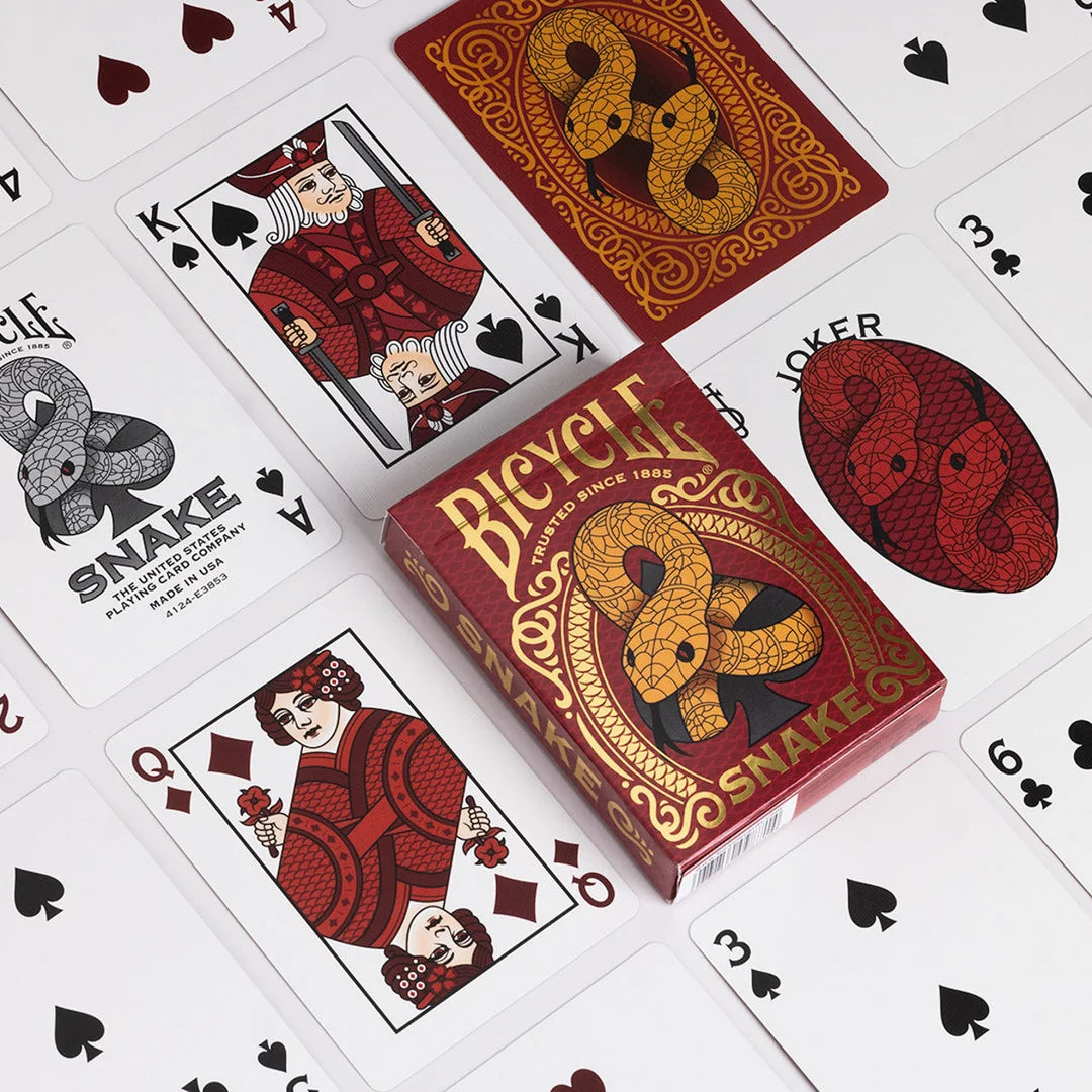 Bicycle Snake Playing Cards