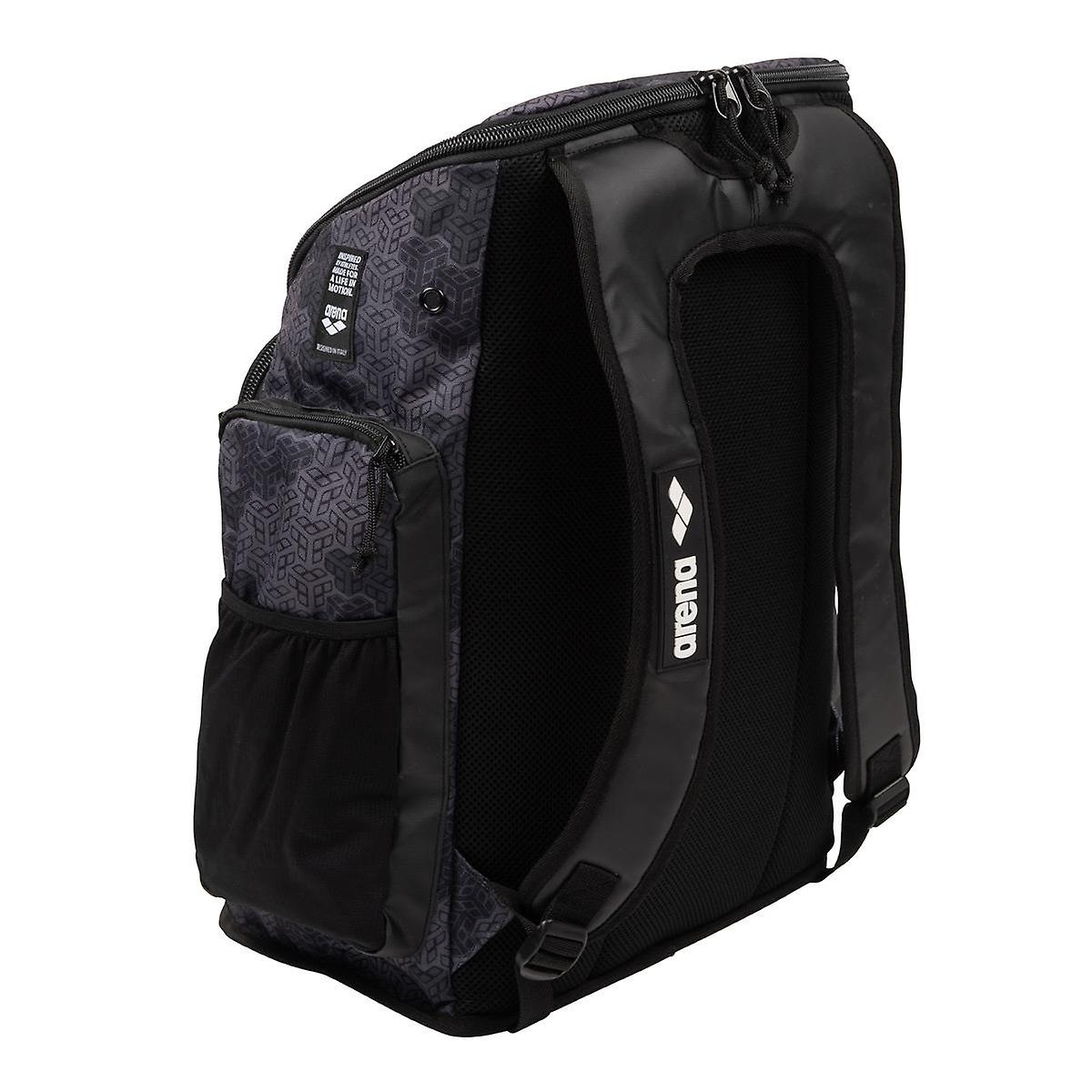 Arena Spikey 111 Backpack Dark Smoke Neon Yellow