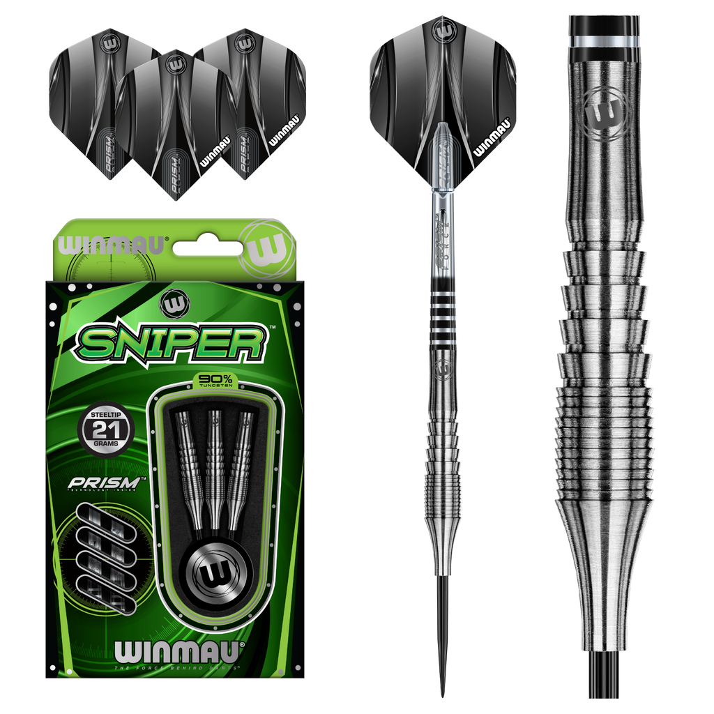 Winmau Sniper 90% Tungsten Darts Green