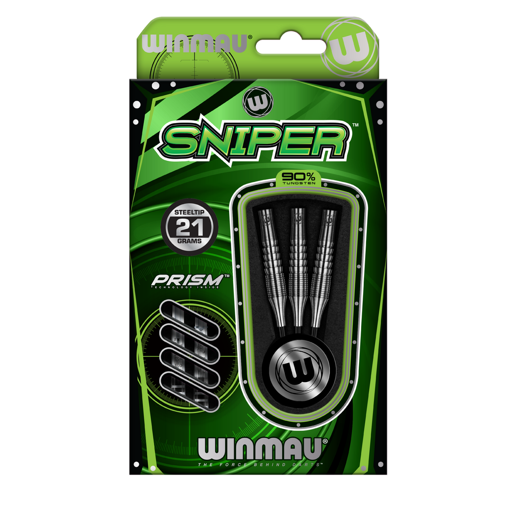 Winmau Sniper 90% Tungsten Darts Green