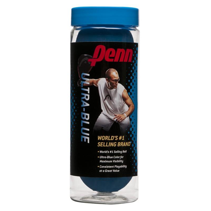 Penn Ultrablue Racketballs x 3