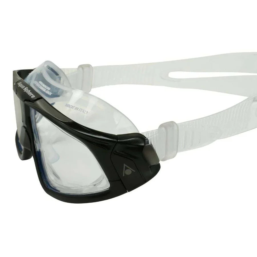 Aquasphere Seal 2.0 Adult Goggle Light Black Grey Lens Clear