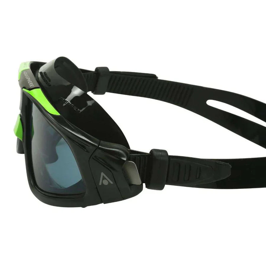 Aquasphere Seal 2.0 Adult Goggle Black Green Dark Lens