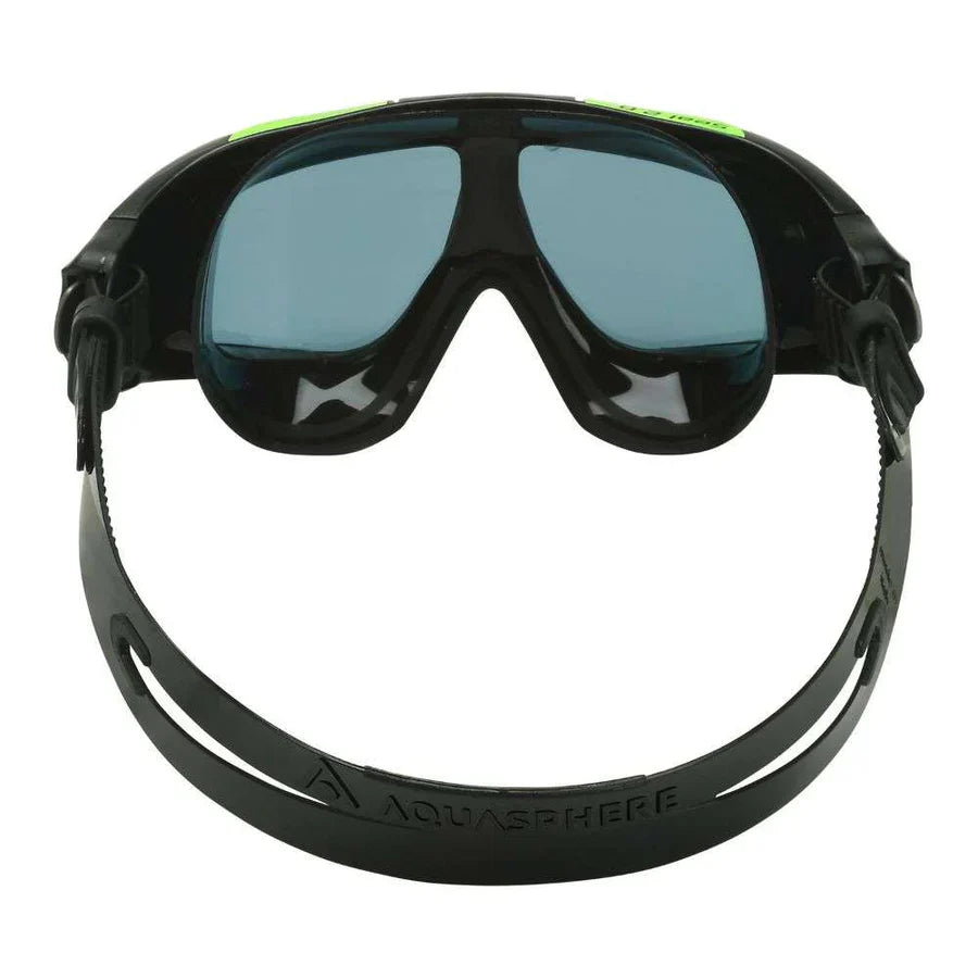 Aquasphere Seal 2.0 Adult Goggle Black Green Dark Lens