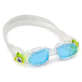 Aquasphere Moby Kid Goggle Clear Lime Blue Lens