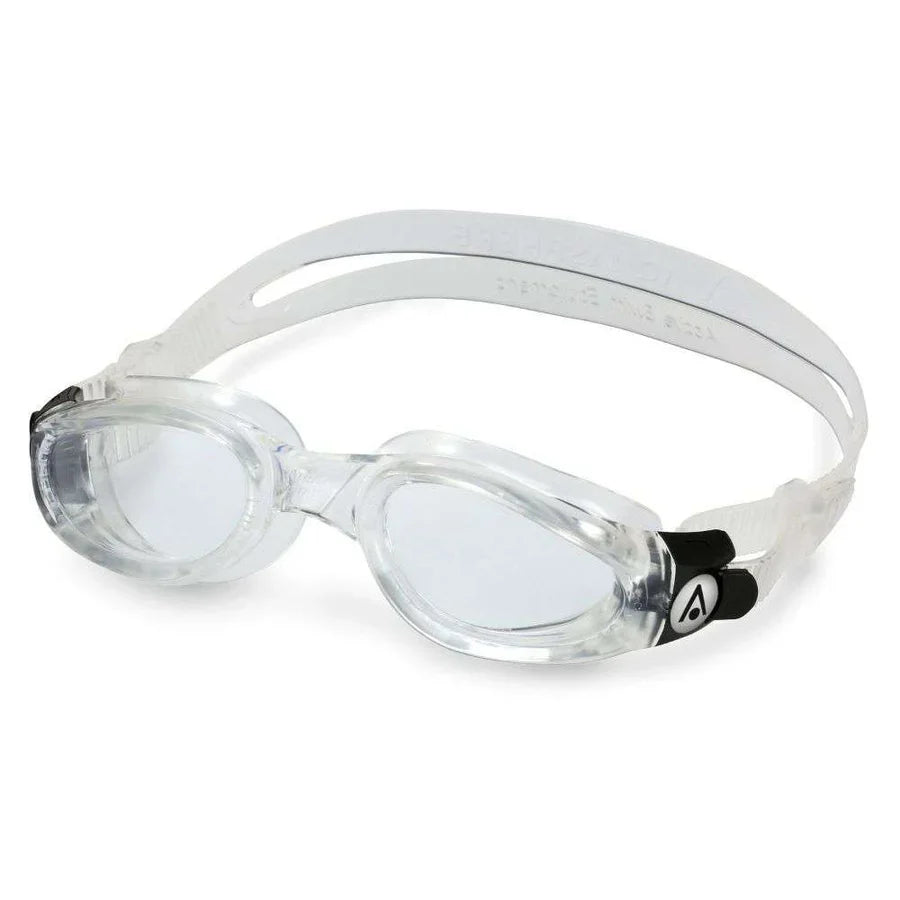 AquaSphere Kaiman Adult Goggle Clear Lens Clear