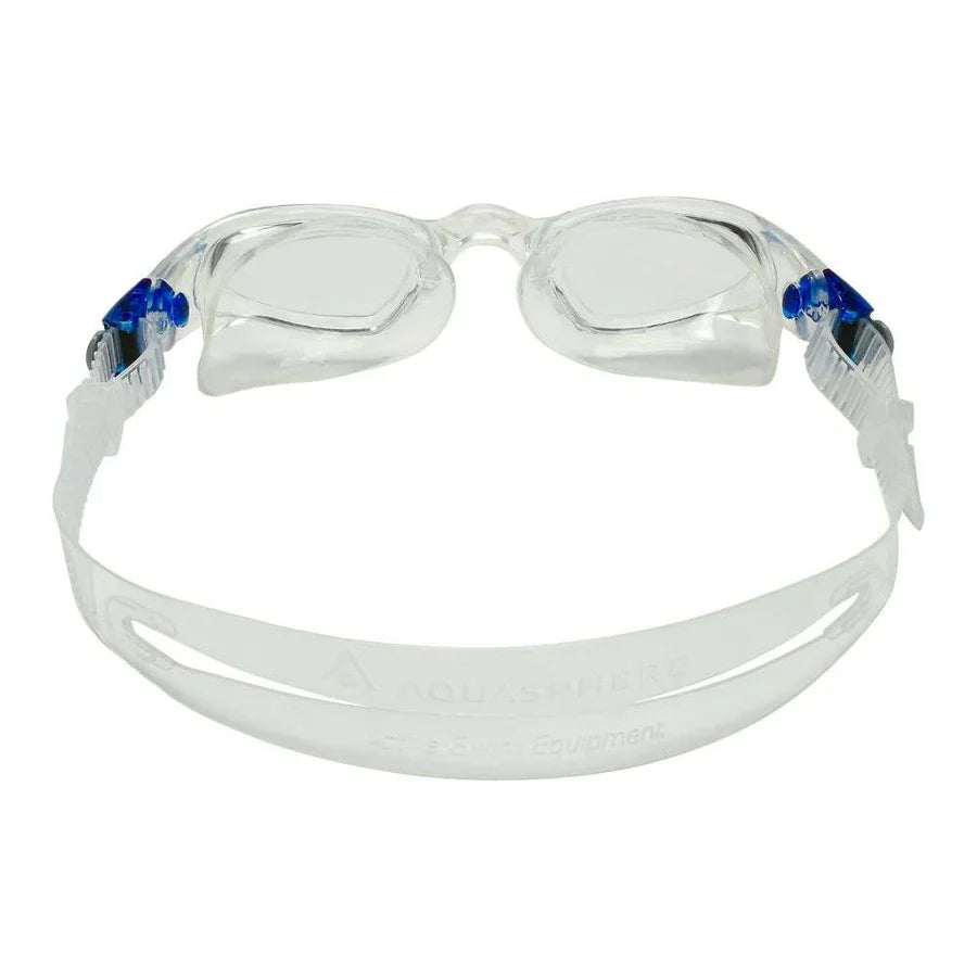 AquaSphere Mako Adult Goggle Clear Lens Blue