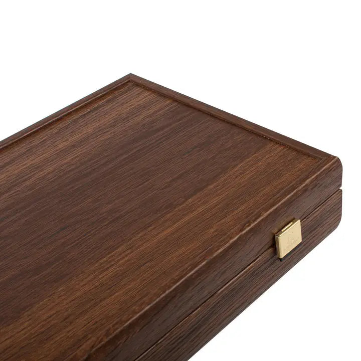 Manopoulos Luxury Poker Set in Dark Walnut Wooden Case