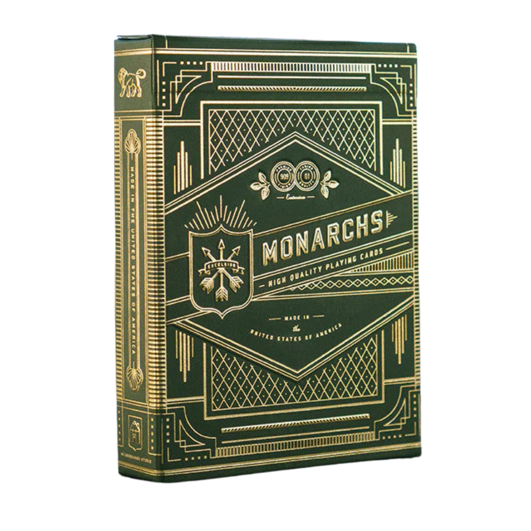 Theory 11 Green Monarch Playing Cards