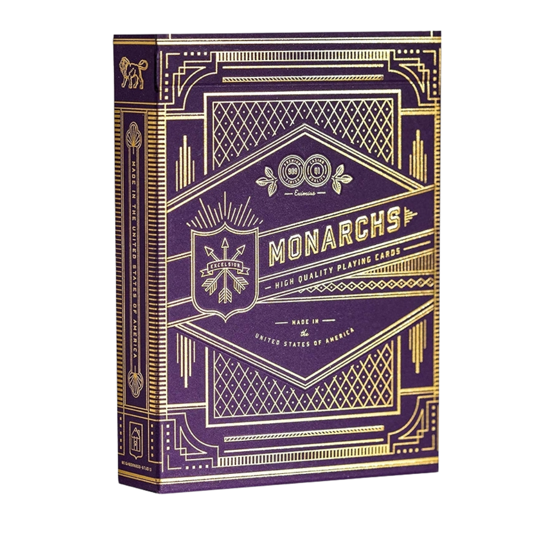 Theory 11 Purple Monarch Playing Cards