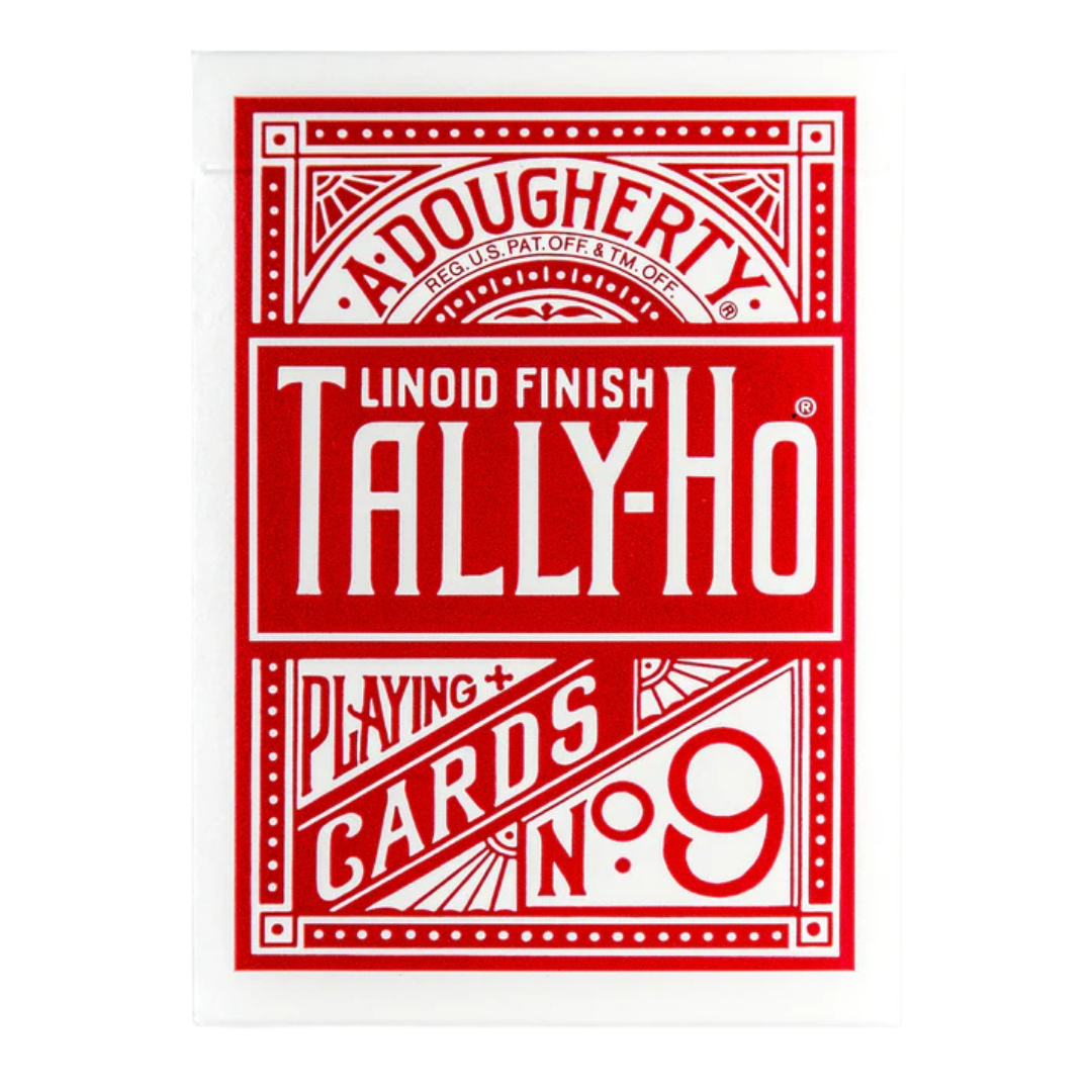 Tally-Ho Red Playing Cards