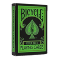 Bicycle Rider Back Reverse Playing Cards (Green & Black)