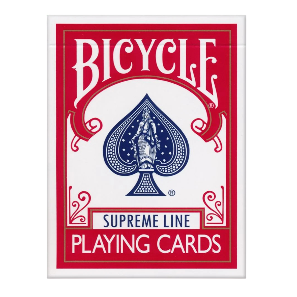 Bicycle Supreme Line Playing Cards Red