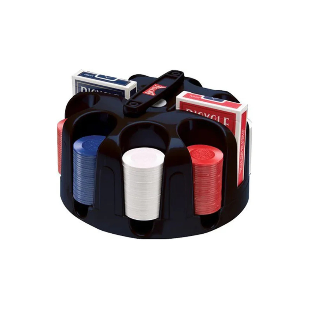 Bicycle Revolving Poker Chip Rack