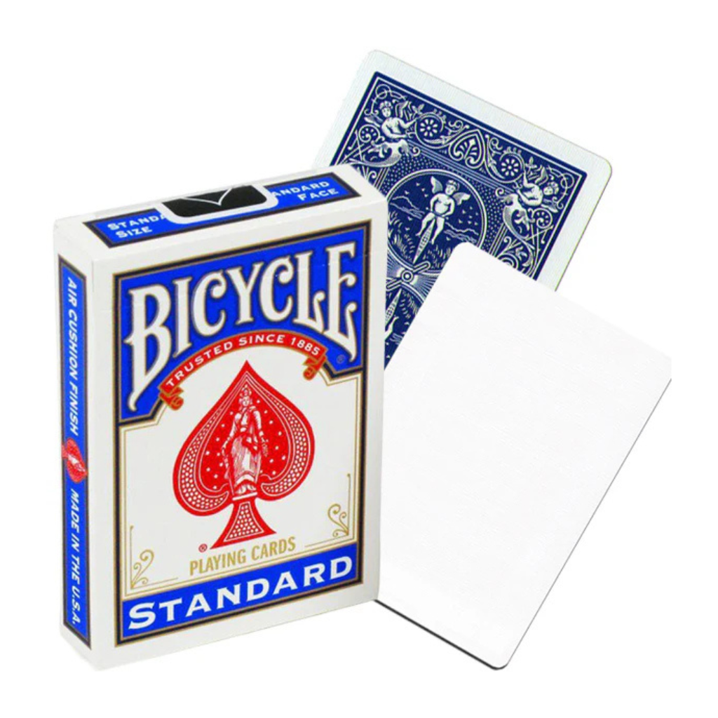 Bicycle Rider Blue Back No Face Playing Cards