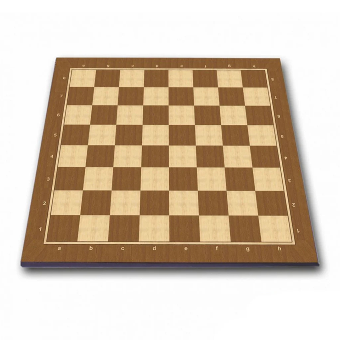 Star Game Walnut Chess Board No.4 50x50xm