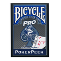 Bicycle Poker Peek Pro Playing Cards Blue