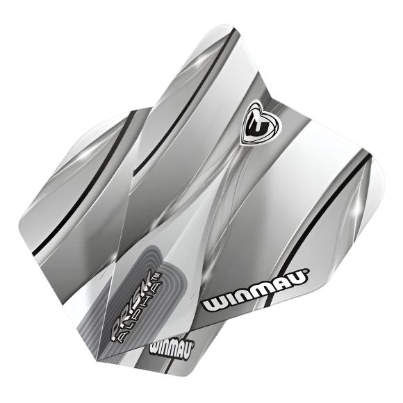 Winmau Prism Alpha Flights White Black