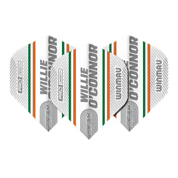 Winmau Prism Alpha Flights Willie O Connor