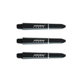 Winmau Prism Force Shaft Black x 10