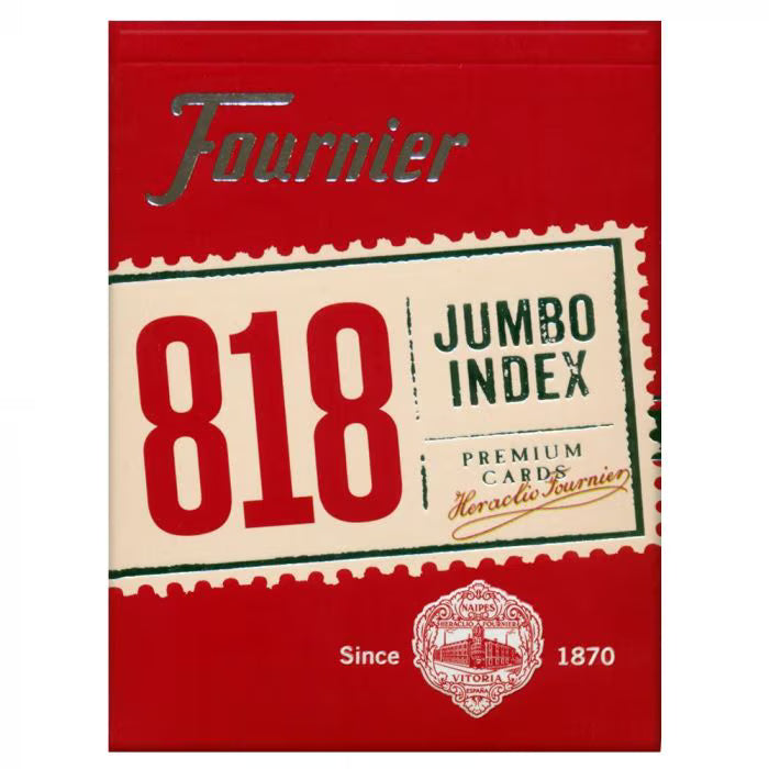 Fournier 818 Jumbo Index Premium Cards