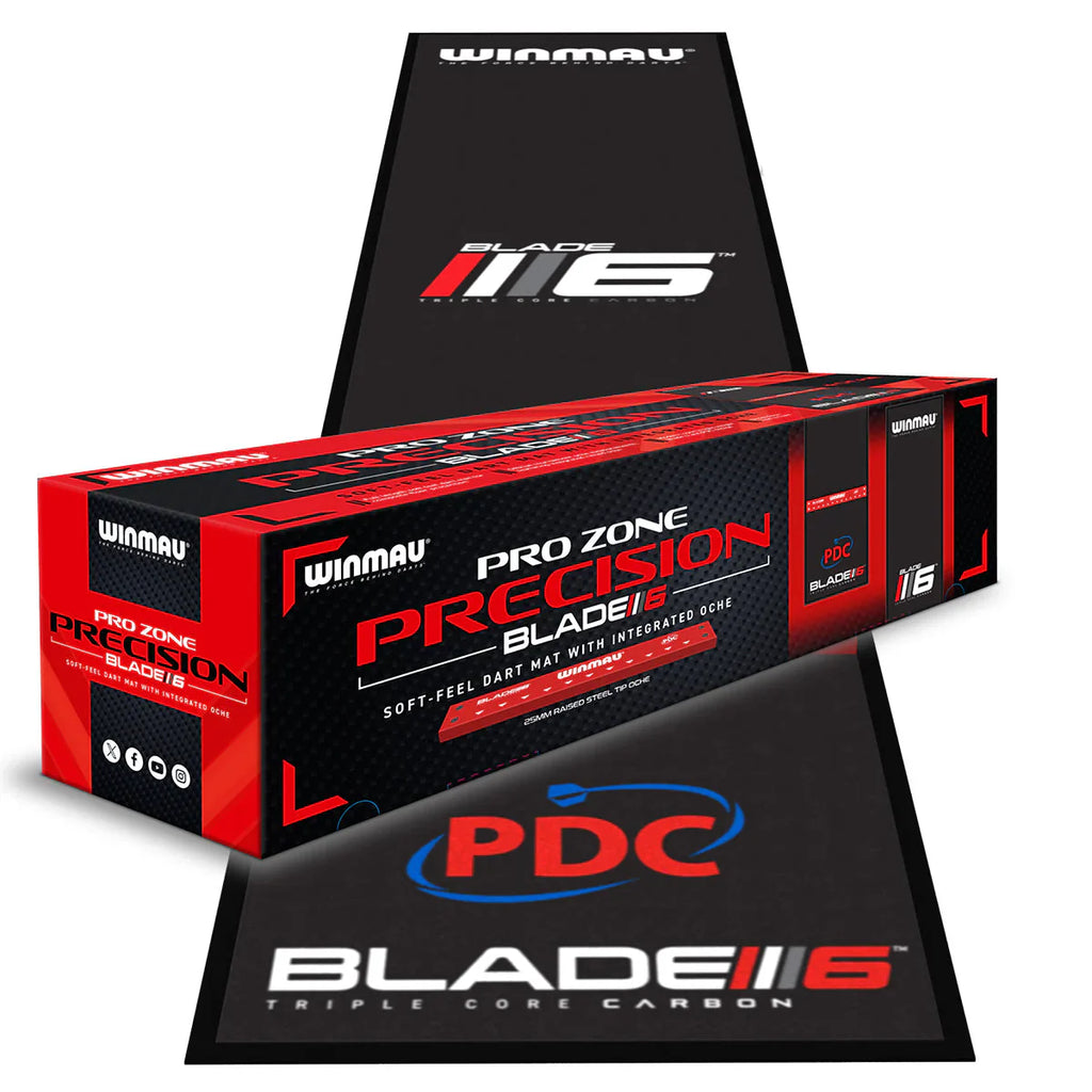 Winmau Pro Zone & Integrated Oche Dartmat