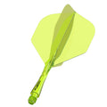 Winmau Fusion Integrated Flight & Shaft Yellow