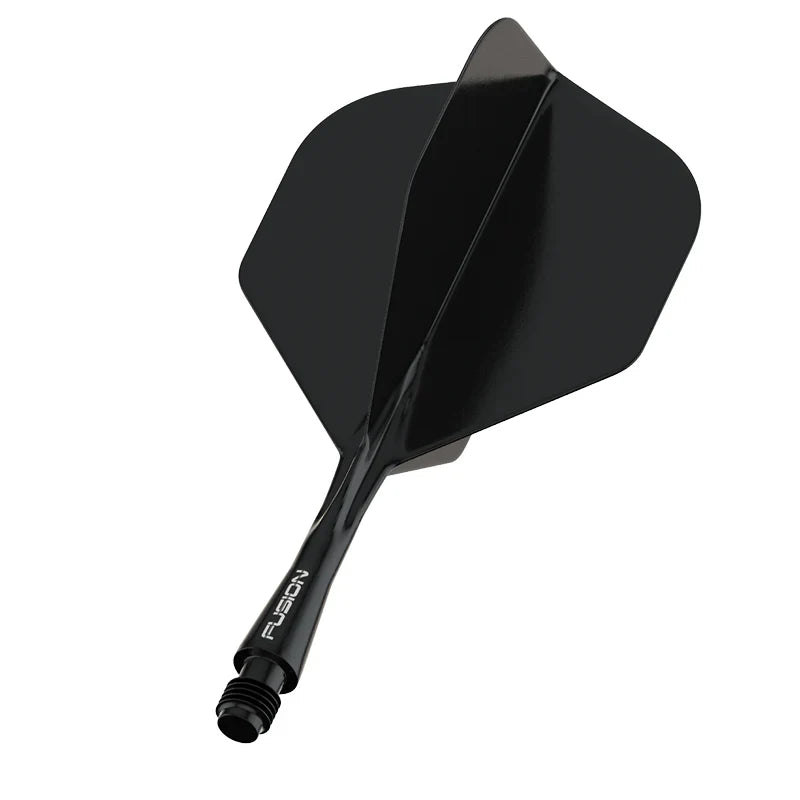 Winmau Fusion Integrated Flight & Shaft Black