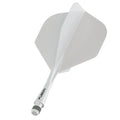 Winmau Fusion Integrated Flight & Shaft White