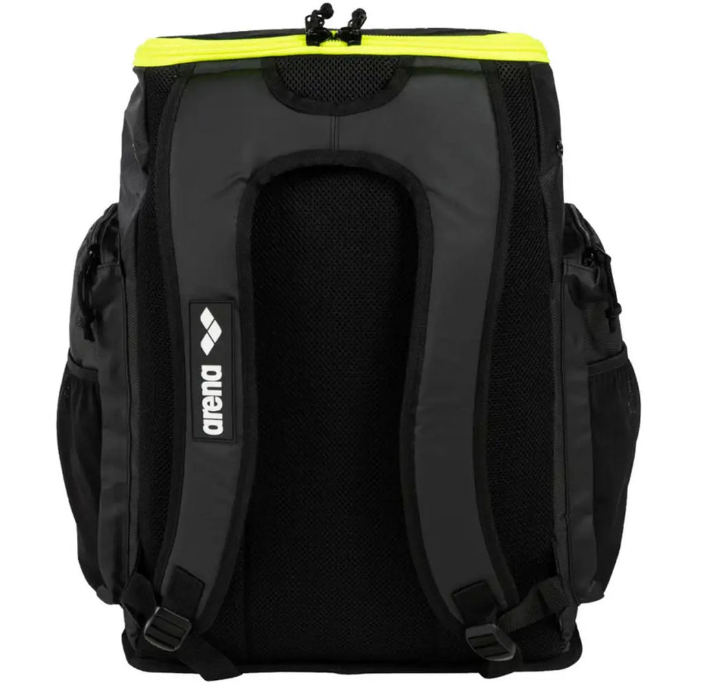 Arena Spikey 111 Backpack Dark Smoke Neon Yellow