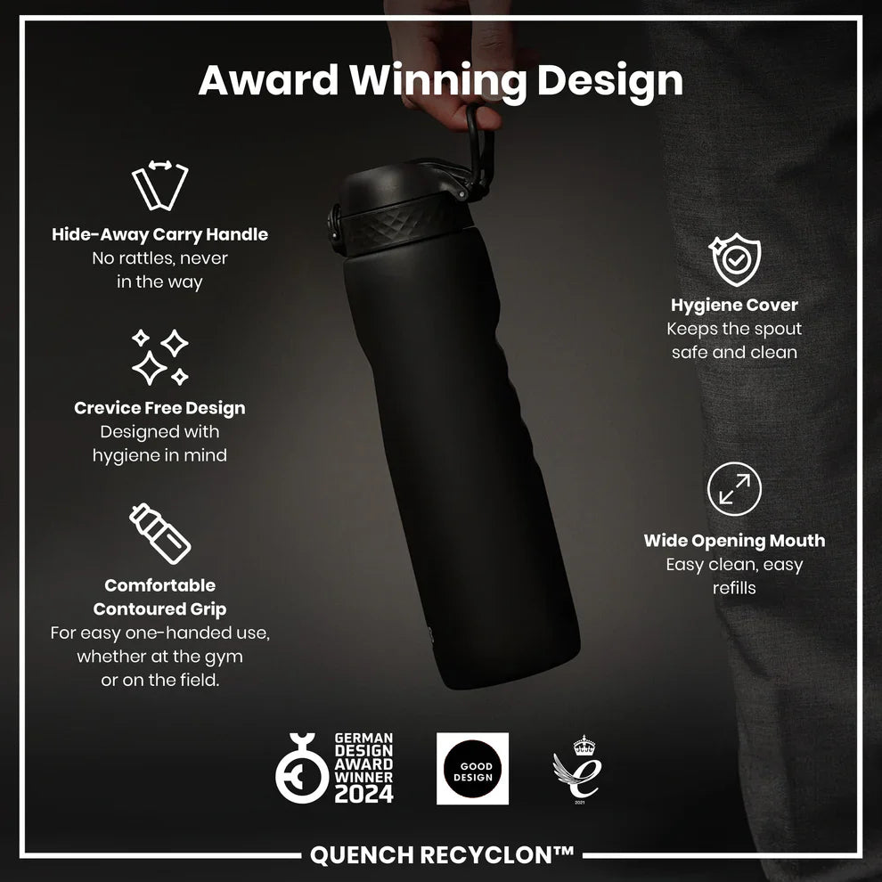 Ion8 Quench Water Bottle Black