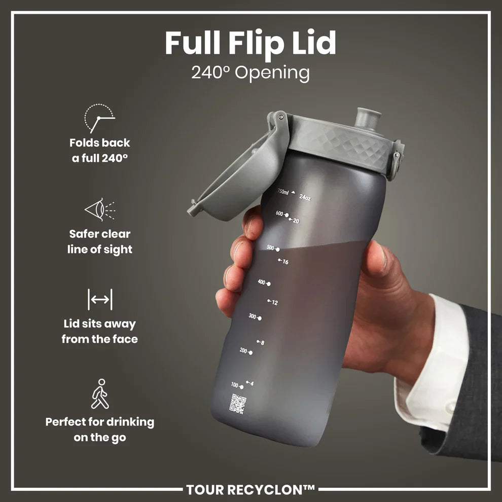 Ion8 Tour Water Bottle Grey