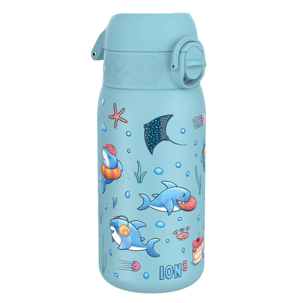 Ion8 Pod Stainless Steel Water Bottle Shark