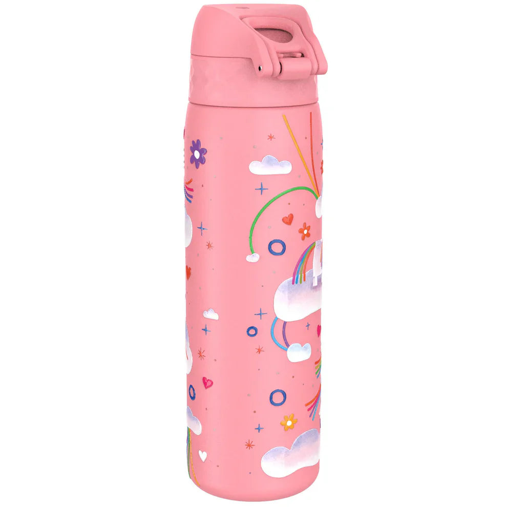 Ion8 Slim Stainless Steel Water Bottle Unicorn