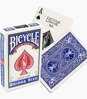 Bicycle Bridge Size Red Playing Cards