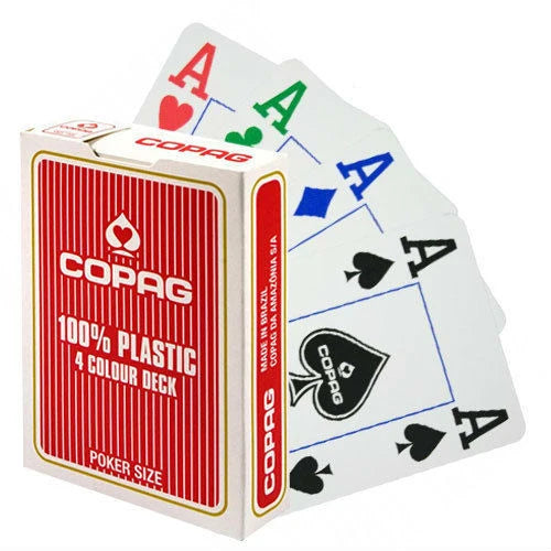 Copag 4 Colour poker cards