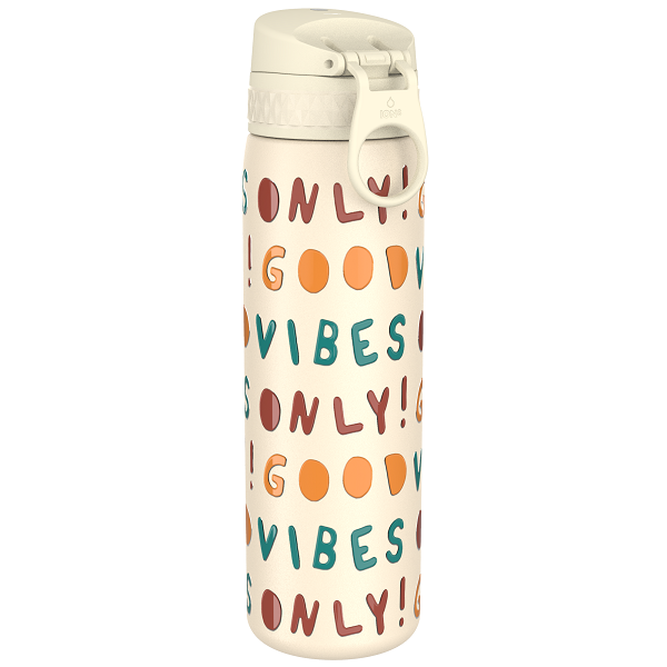 Ion8 Slim Vacuum Insulated Water Bottle Good Vibes