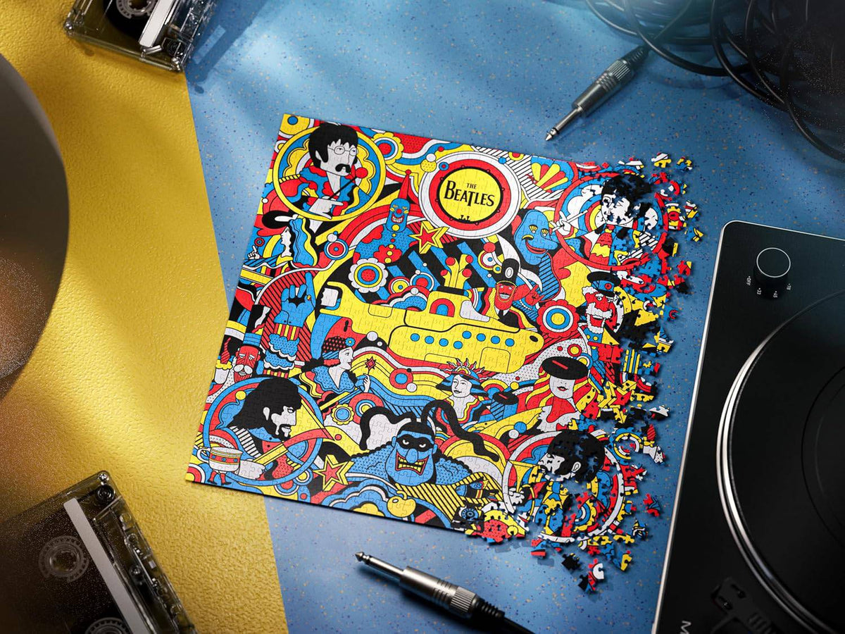 The Beatles Yellow Submarine Jigsaw Puzzle 1000 pcs. Theory11