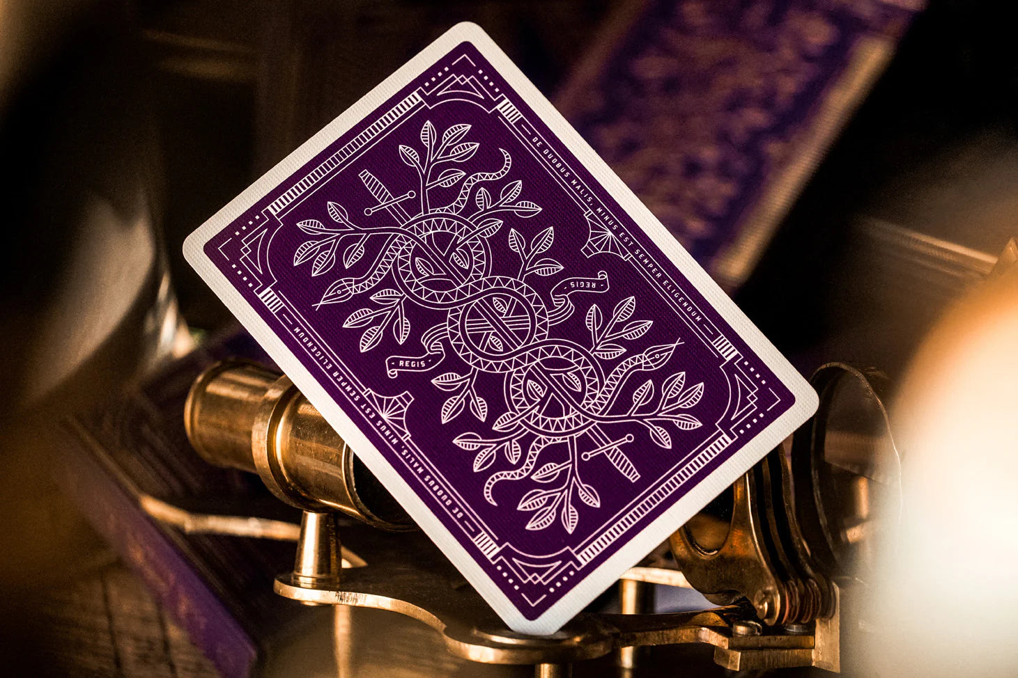 Theory 11 Purple Monarch Playing Cards
