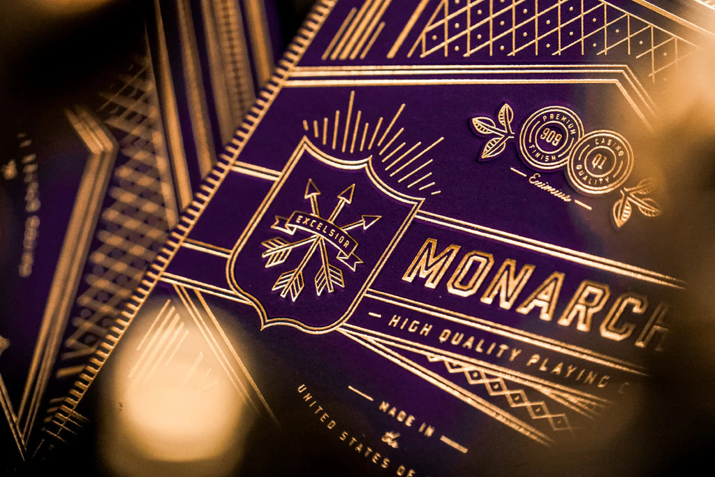 Theory 11 Purple Monarch Playing Cards