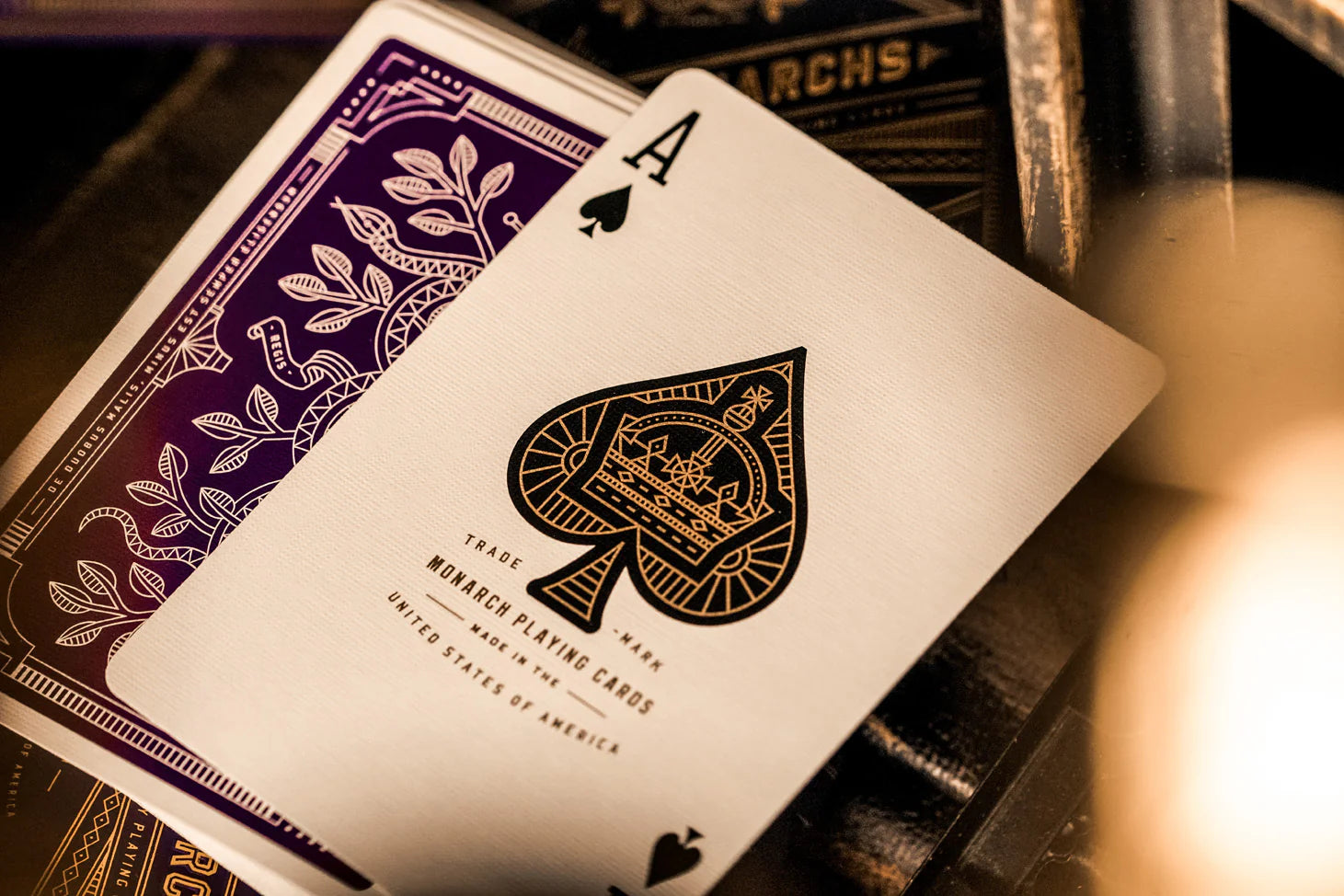 Theory 11 Purple Monarch Playing Cards