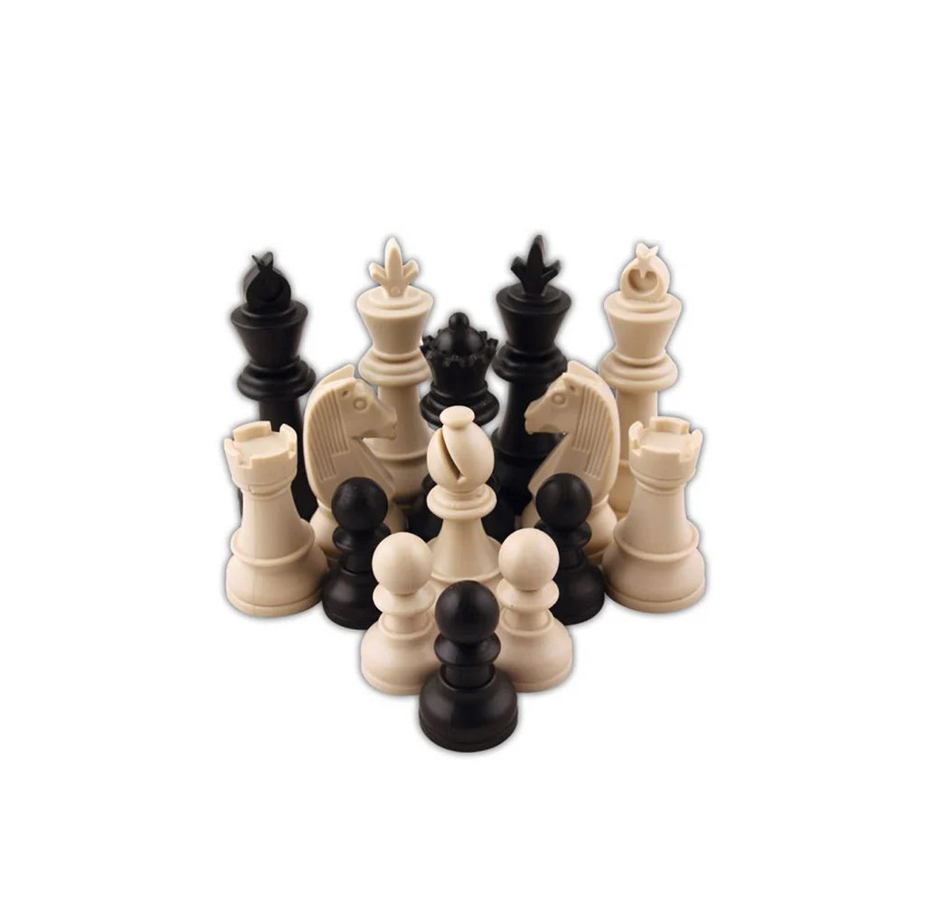 Star Game Tournament Size Plastic Chessmen