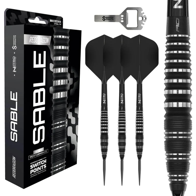 Red Dragon Sable Switch Point Darts Bomb Barrel 2