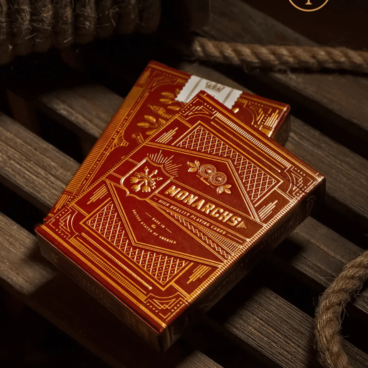 Theory 11 Red Monarch Playing Cards