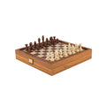 Manopoulos Classic Style 2-in-1 Combo Game Set: Chess & Backgammon