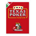 Texas Poker Club 2 Jumbo Index Red Playing Cards